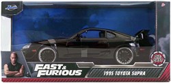 Jada Toys Fast & Furious coche de juguete Toyota Supra negro modelo 1:24