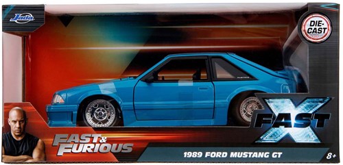 Jada Toys Fast & Furious Ford Mustang GT 1:24 coche de juguete azul