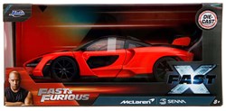 Jada Toys Fast & Furious McLaren Senna coche de juguete 1:24 rojo negro