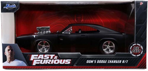 Jada Toys Fast & Furious Dodge Charger modelo a escala 1:24 negro