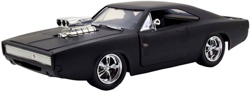 Jada Toys Fast & Furious Dodge Charger modelo a escala 1:24 negro-2