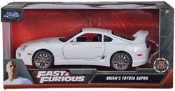 Jada Toys Fast & Furious coche de juguete Toyota Supra 1:24 blanco con detalles