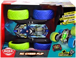 Dickie coche acrobático RC Cyber Flip con LED y mando a distancia 22 cm