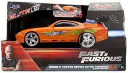 Jada Toys Fast & Furious coche RC - Muscle car nitro naranja 1:24