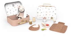 Speedy Monkey set de juego muñeca madera FSC 30x20x10,5cm 3 años+