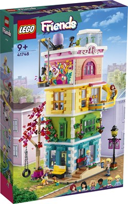 LEGO Friends centro de barrio Heartlake City modular building set de juguetes - 41748