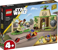 LEGO Star Wars Templo Jedi de Tenoo set de construcción con figura de Yoda - 75358