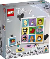 LEGO Disney set de mosaico creativo 100 años de figuras animadas - 43221