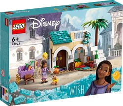 LEGO Disney set de construcción Asha en la ciudad de Rosas - diversión mágica