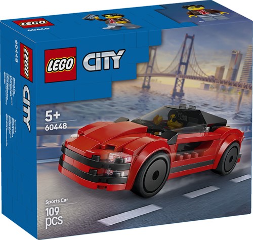LEGO 60448 City Great Vehicles Rode sportwagen