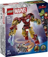 LEGO Marvel Iron Man Mech vs. Ultron set de construcción - Juguete de superhéroes