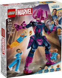 LEGO Marvel set de construcción Fantastic Four vs. Galactus - 76316 juguete de superhéroes