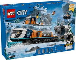 LEGO City tren de investigación ártica - tren de juguete teledirigido para niños
