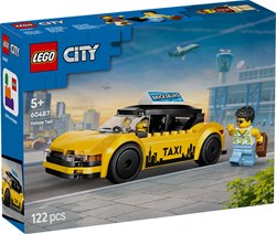 LEGO City taxi amarillo set de construcción - diversión para niños