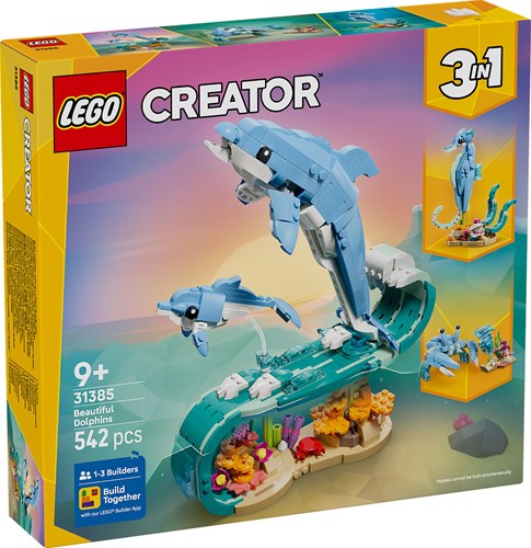 LEGO Creator set de construcción delfines - juguete animales marinos