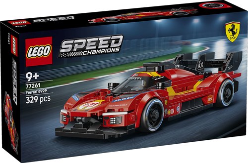 LEGO Speed Champions Ferrari 499P coche de carreras set de construcción para niños