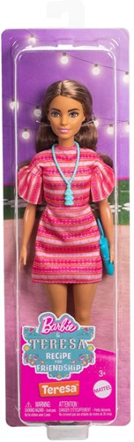 Muñeca fashion Barbie Teresa receta de la amistad con accesorios