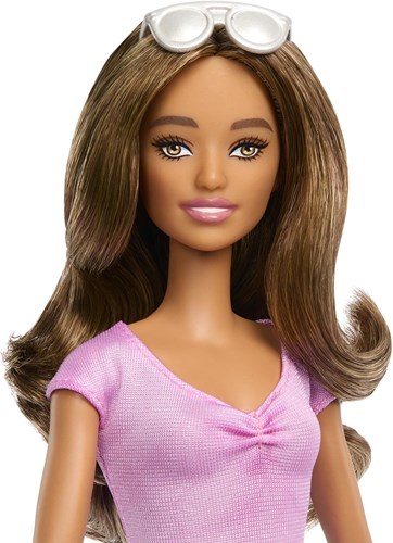 BEX muñeca de moda Barbie Fashionistas - Con bastón y gafas de sol-3