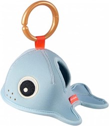 Done by Deer Bath time activity toy Wally Blue