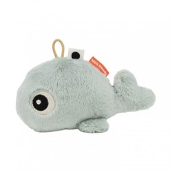 Done by Deer Tiny sensory rattle Wally Blue