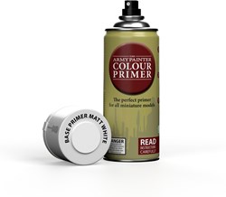 The Army Painter imprimación juguete - Matt White 400ml spray acrílico