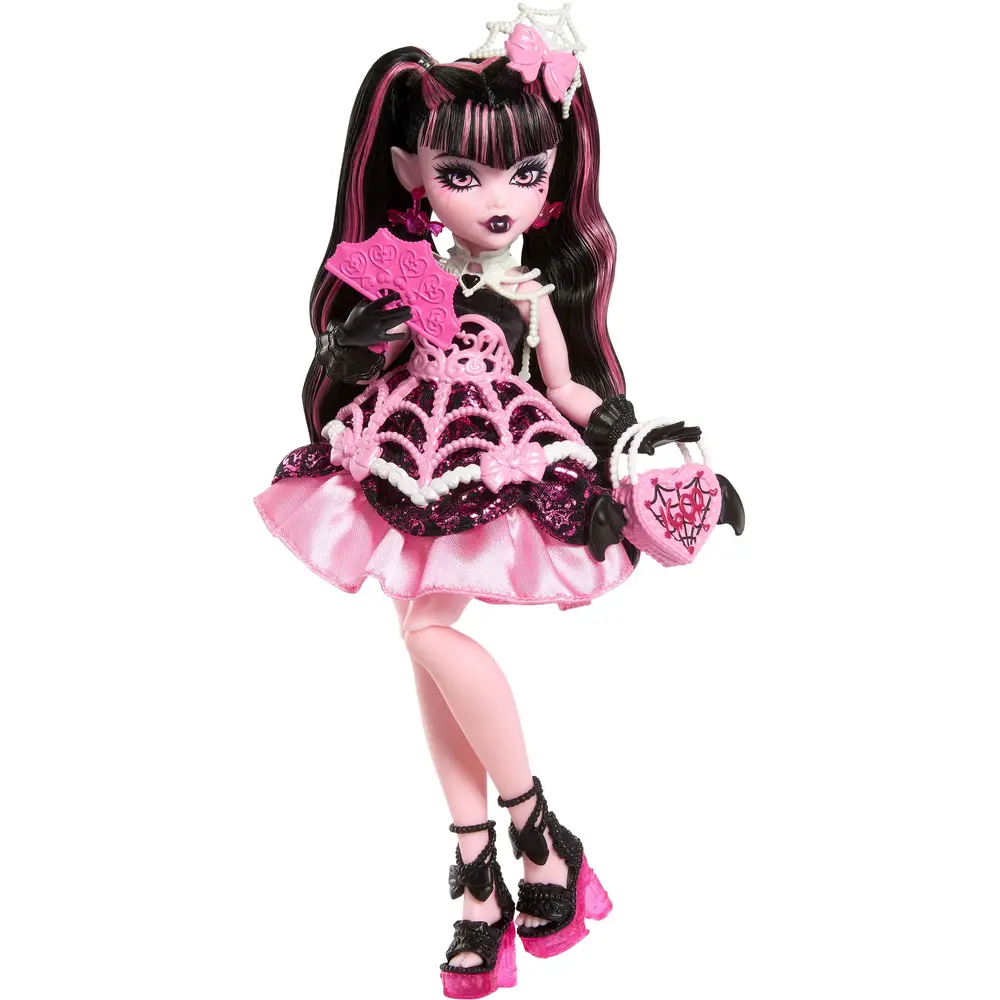Muñeca Mattel Monster High Draculaura cumpleaños terroríficamente dulce 1600 años