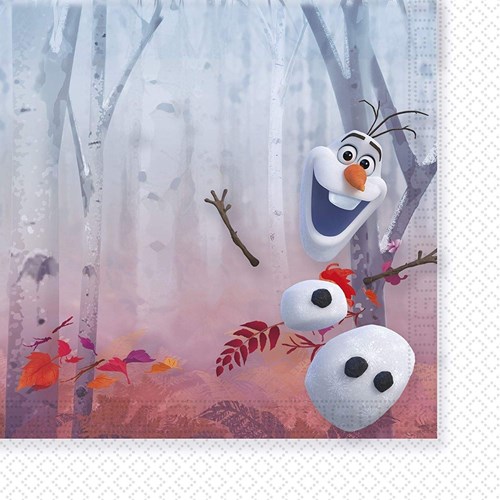 Folat servilletas Disney Frozen 2 - decoración de mesa de papel - 20 unidades-3