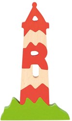 Goki puzzle de madera faro Amrum - juguete educativo decoración
