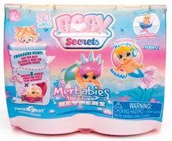 Merbabies Treasure mini muñeca set de juego para niños - Baby Secrets