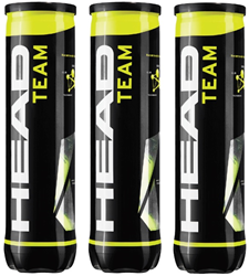 Head pelotas de tenis set - Team Pack de 12 pelotas duraderas
