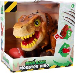 Dino Base figura de dinosaurio marrón grande - juguete dinosaurio