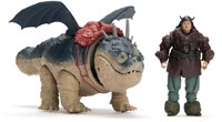 van der Meulen juguete dragón How To Train Your Dragon Gronckle y Fishlegs-2