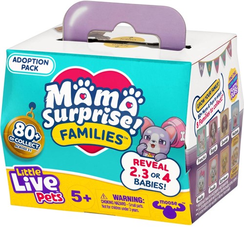 Moose Toys juguete de adopción de cachorros Mama suprise pack - set de peluches