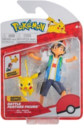 Pokémon Battle Feature figuras Ash & Pikachu wave 10 juguete