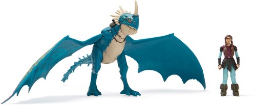 Spin Master juguete dragón How To Train Your Dragon Nadder y Astrid-2