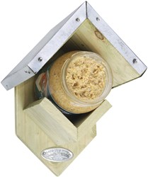 Esschert Design casita para pájaros portamantequilla de cacahuete madera para aves de jardín