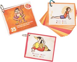 Megaform cartas de yoga mini - posturas y emociones para niños