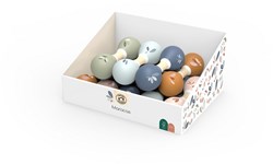 Speedy Monkey maracas de madera instrumento musical para niños FSC 12m+