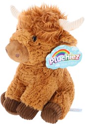 Pluchiez peluche vaca Highland escocesa 28 cm juguete