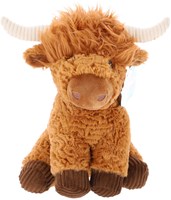 Pluchiez peluche vaca Highland escocesa 28 cm juguete-2