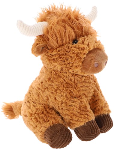 Pluchiez peluche vaca Highland escocesa 28 cm juguete-3