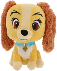 Disney peluche perro Lady con sonido - 30 cm - peluche para niños