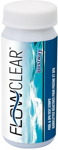 Bestway tiras de prueba calidad agua piscina 50 uds pH cloro alcalinidad