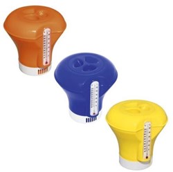 Bestway dosificador de cloro para piscina con termómetro y salida ajustable