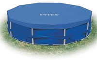 Intex cubierta de piscina redonda 305cm - cubierta para piscinas de estructura