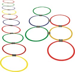Megaform set de aros - aros rítmicos para juego y movimiento