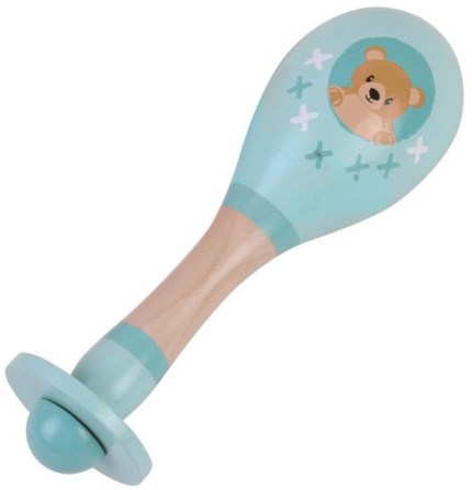 Studio Circus maraca oso - Instrumento musical para bebés y niños pequeños