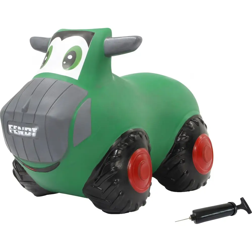 Jamara Fendt tractor saltarín con bomba - tractor de juguete verde