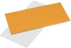 Fix-o-moll deslizante de fieltro blanco - lámina de fieltro 20x10 cm para muebles