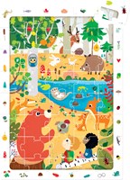 Banana Panda Observación Puzzle Bosque 3+-2
